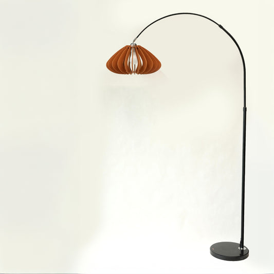 Pumpkin Felt 70.8" Floor Lamp