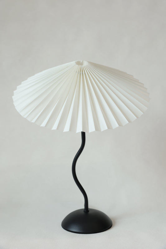 Umbrella Pleated Fabric Table Lamp