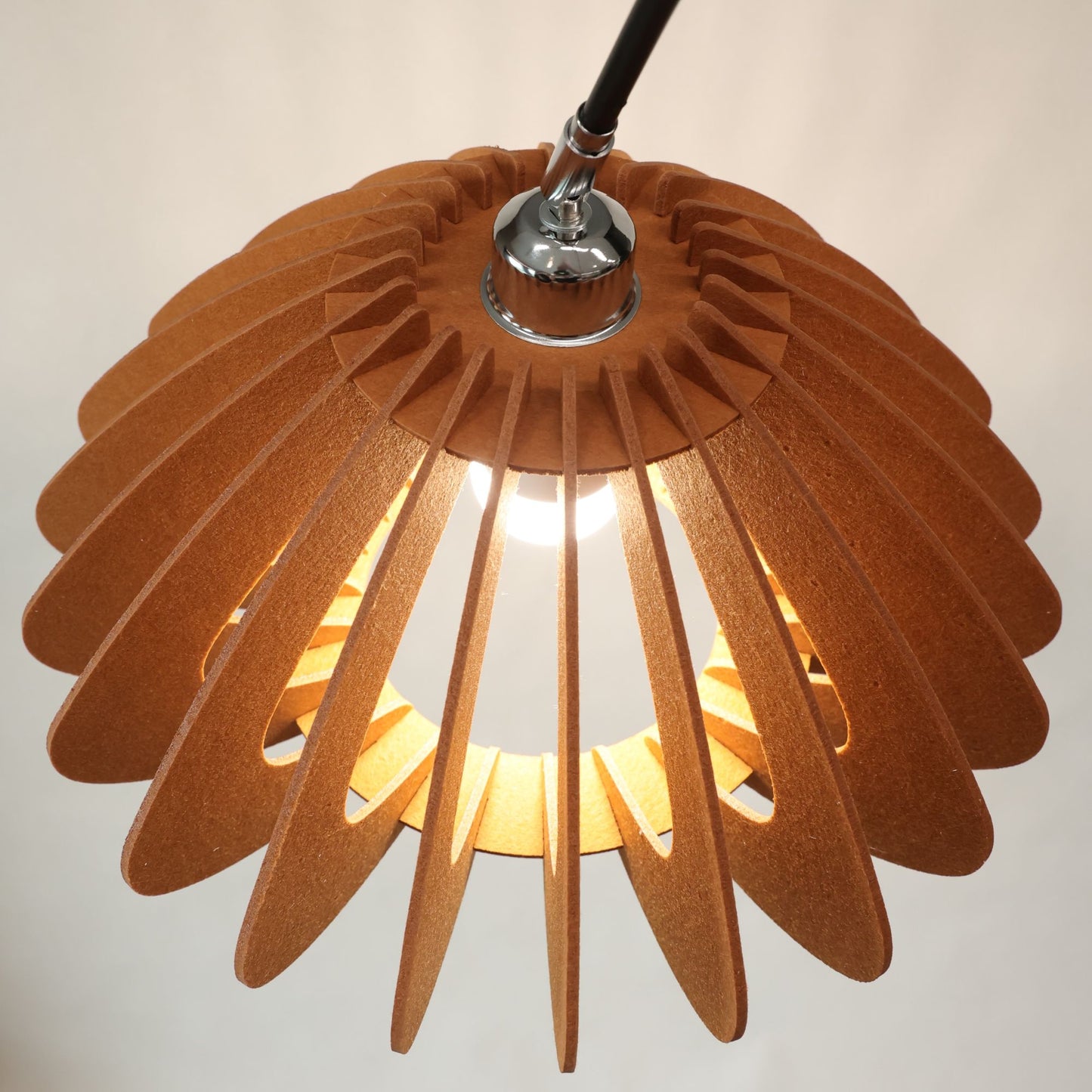 Pumpkin Felt Floor Lamp