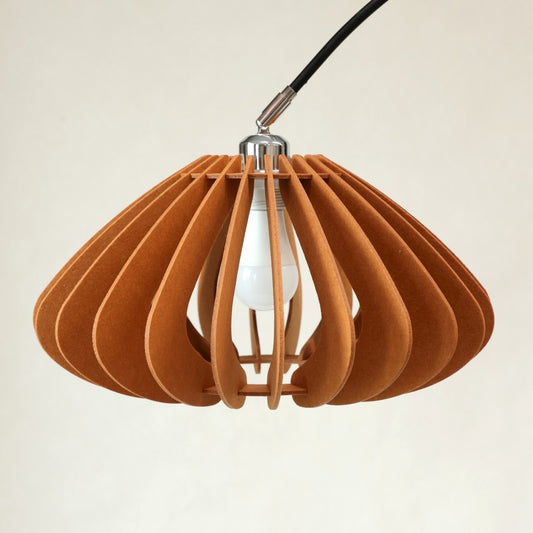 Pumpkin Felt Floor Lamp