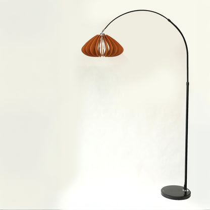 Pumpkin Felt Floor Lamp