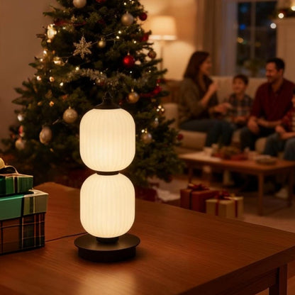 Lantern Double Glow 14.9" Table Lamp