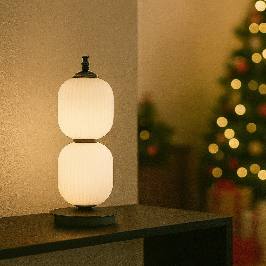 Lantern Double Glow 14.9" Table Lamp