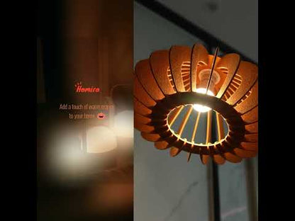 Pumpkin Felt 70.8" Floor Lamp