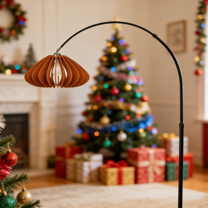 Pumpkin Felt 70.8" Floor Lamp